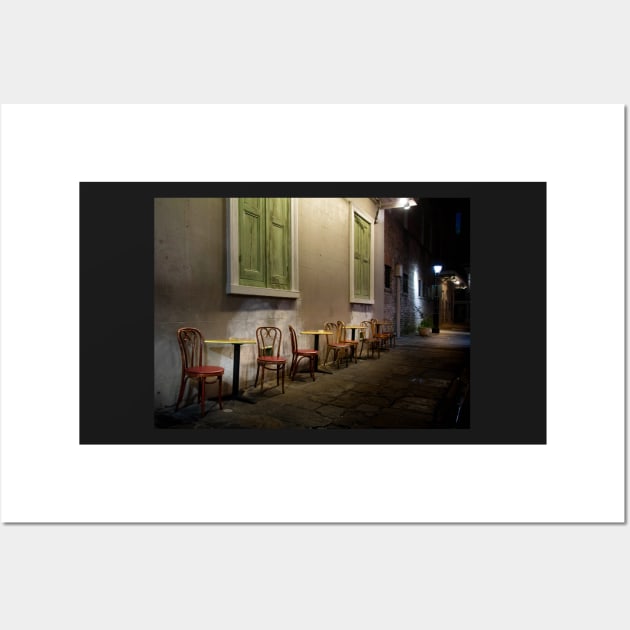 Cabildo Alley Tables Wall Art by MountainTravel